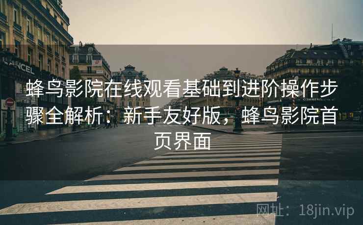 蜂鸟影院在线观看基础到进阶操作步骤全解析：新手友好版，蜂鸟影院首页界面